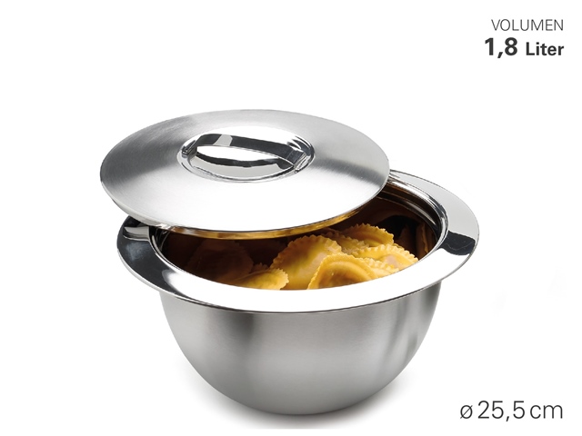 Weis Thermoschüssel mit Deckel Ø 26 cm, 1,8 L
