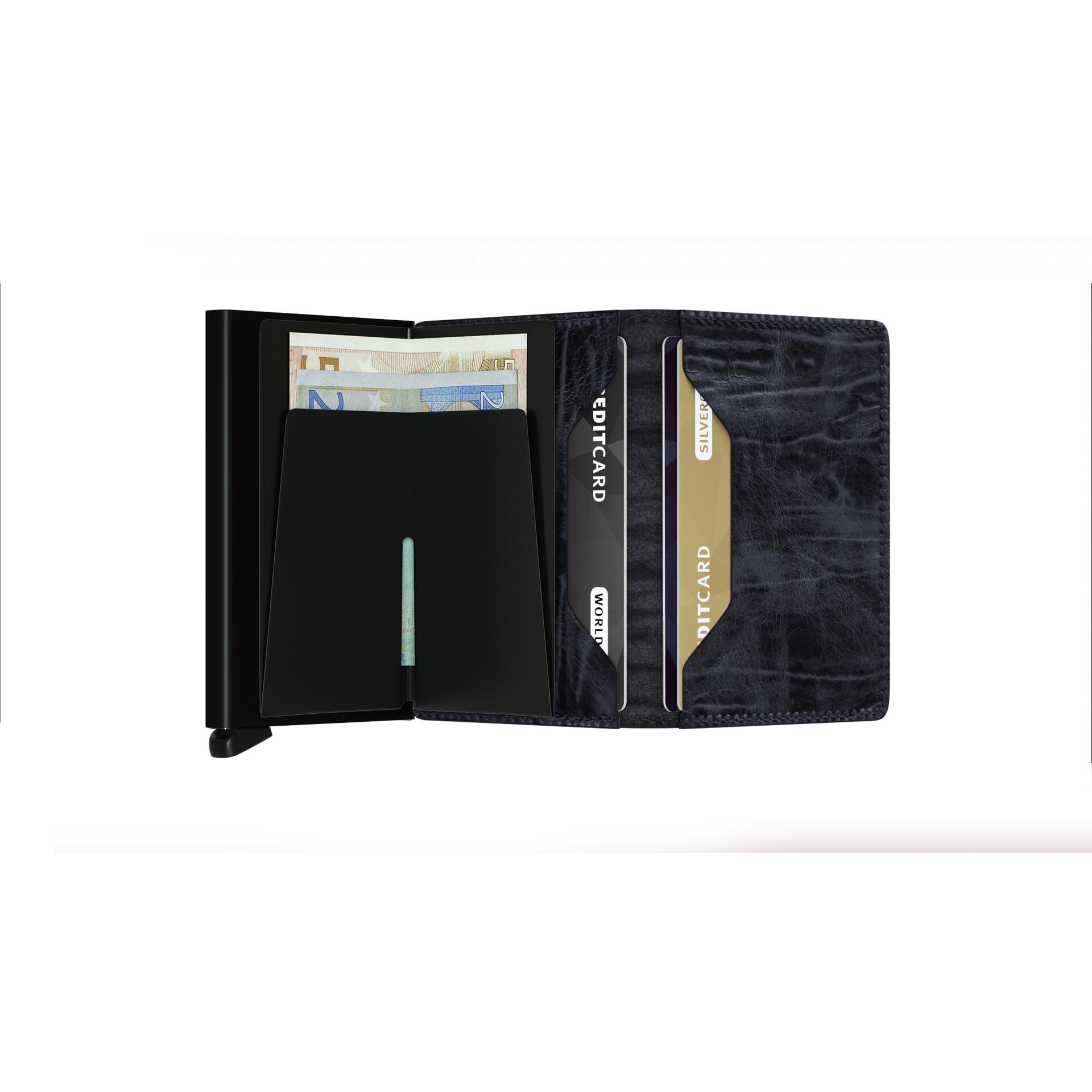Secrid Slimwallet Dutch Martin Nightblue Leder Secrid Slimwallet Dutch Martin Nightblue Leder