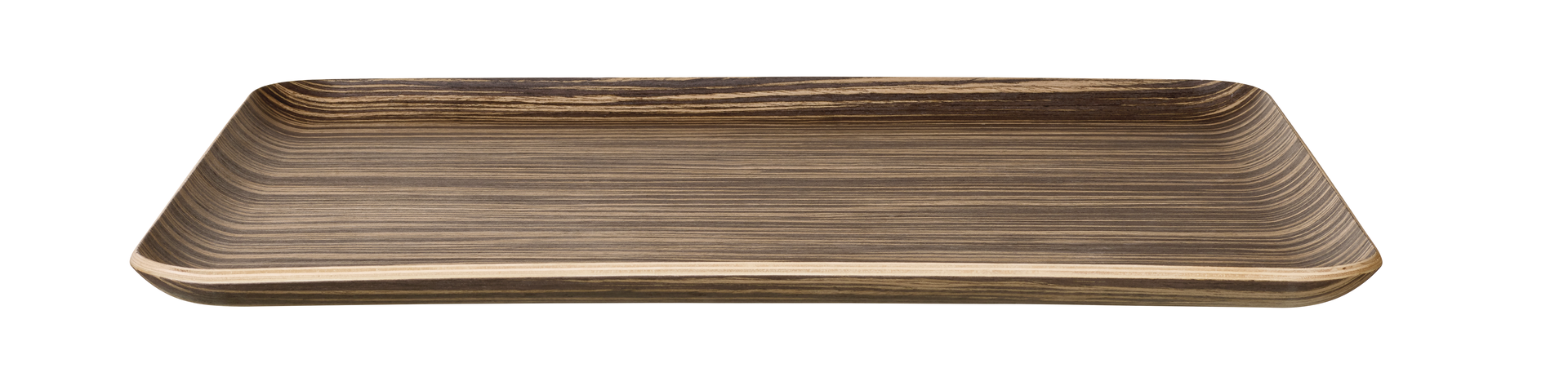 ASA Holztablett rechteckig, ebony wood