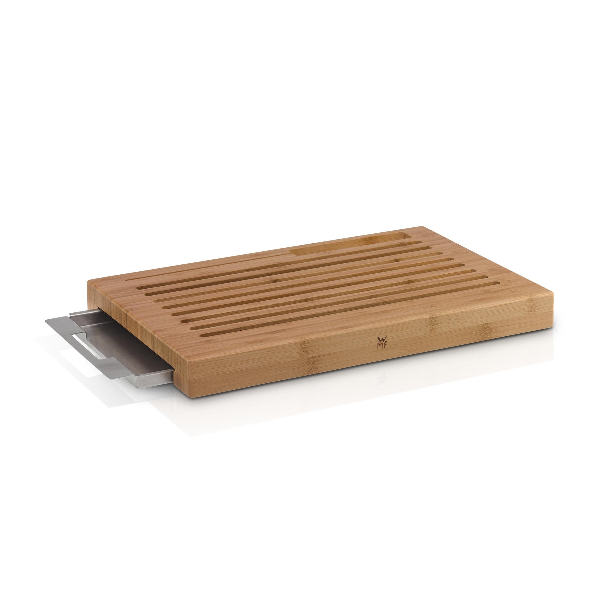 WMF Smart Storage Brotschneidebrett mit Auffangschale Schneidebrett, 44 x