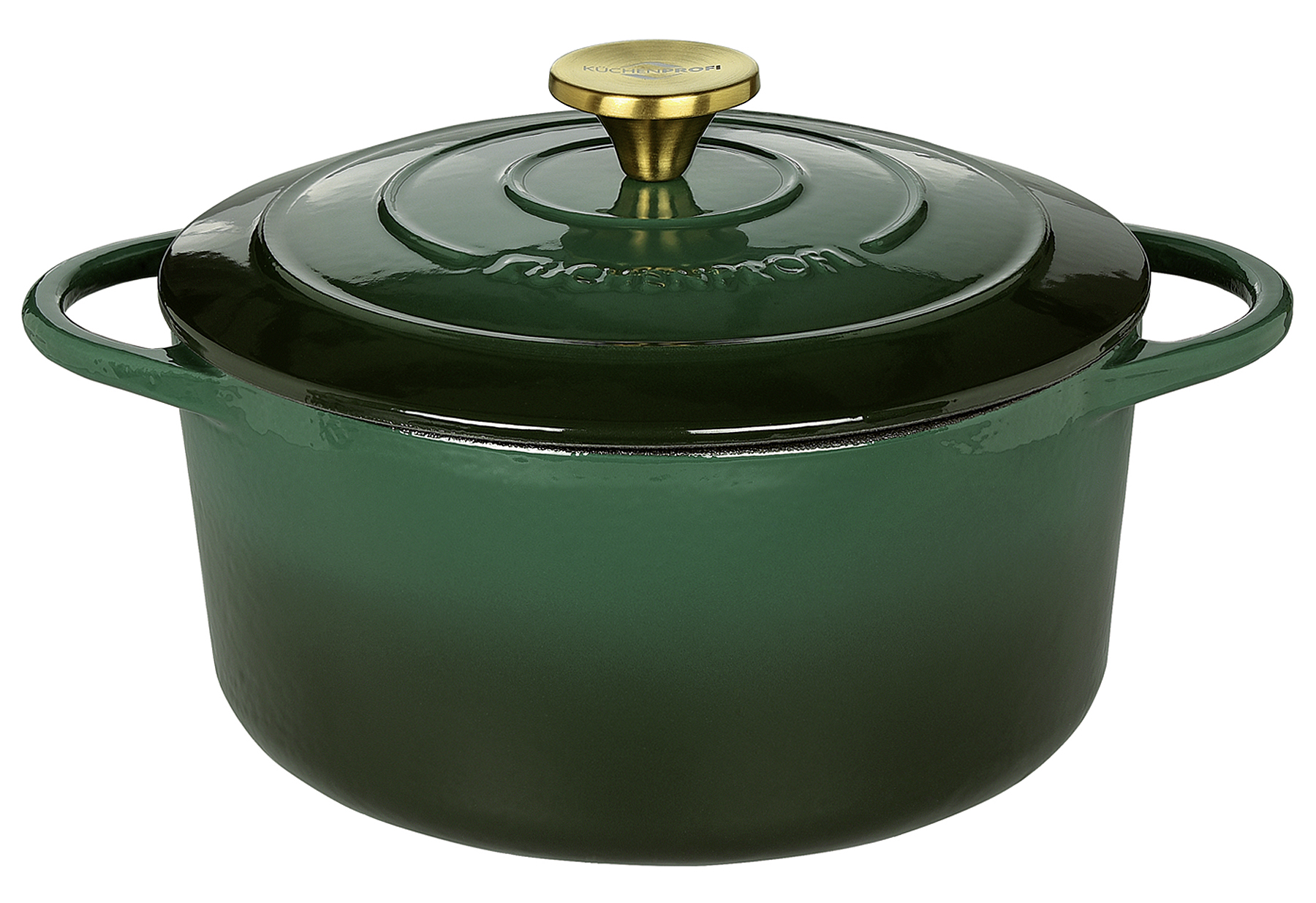KÜCHENPROFI Bratentopf Provence rund 24cm racing green KÜCHENPROFI Bratentopf Provence rund 24cm racing green