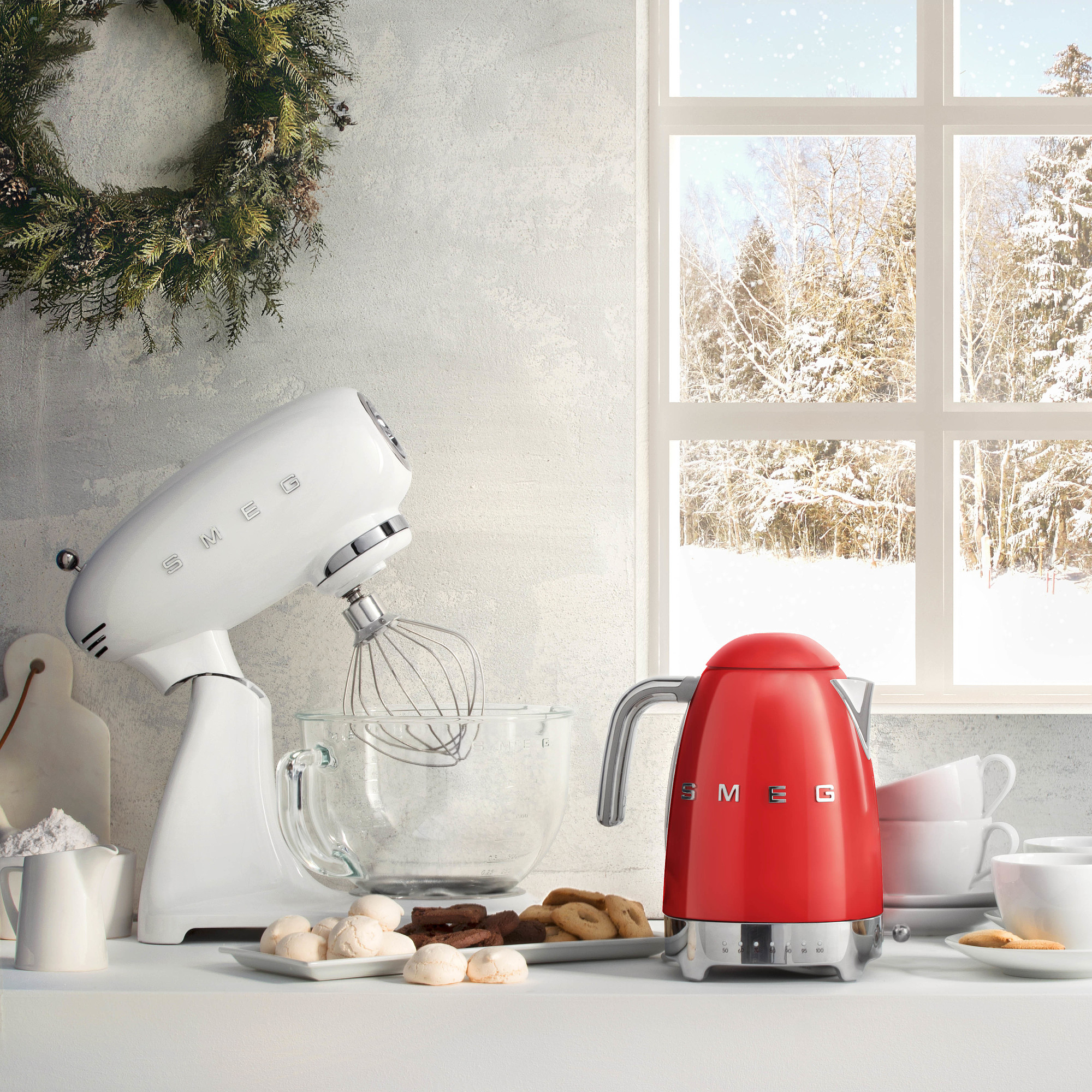 Smeg KLF04RDEU Wasserkocher