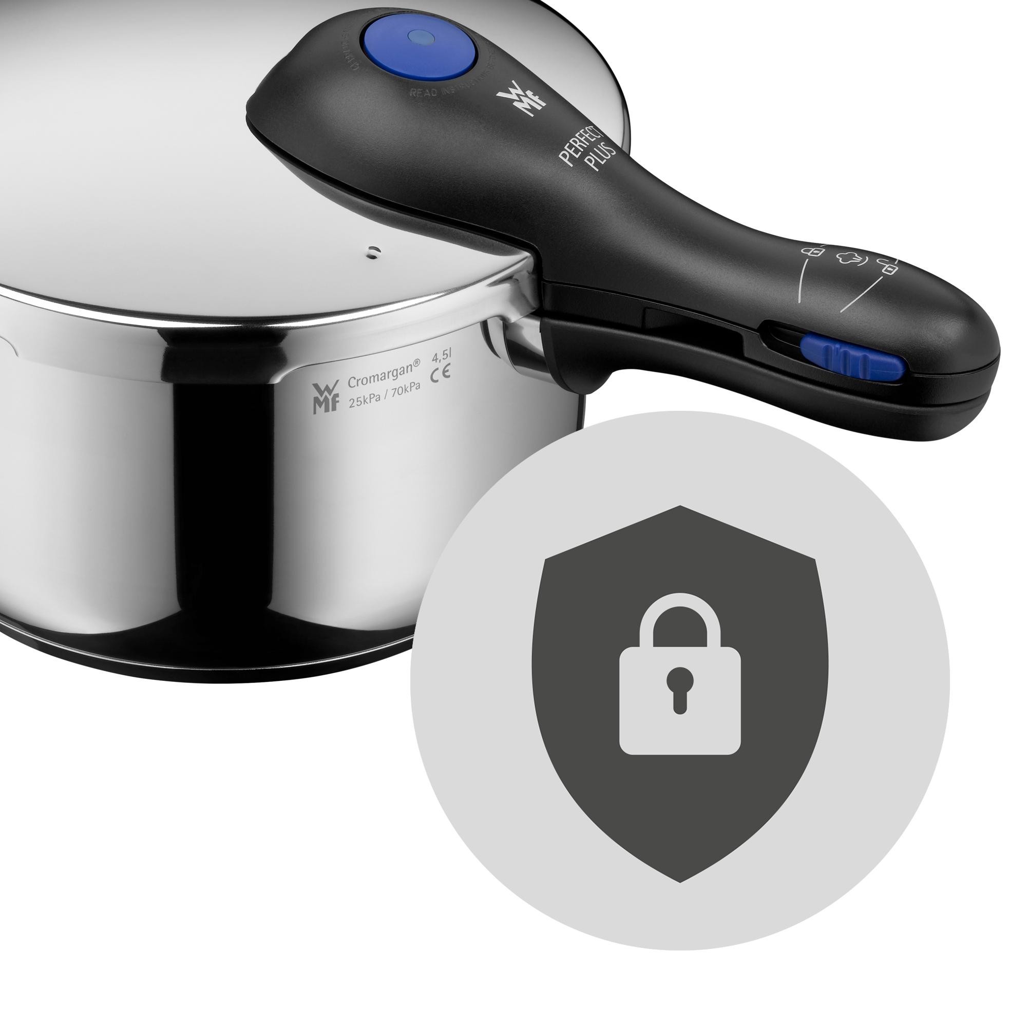 WMF Perfect Plus One Pot Schnellkochtopf-Set 6,5+3,0l