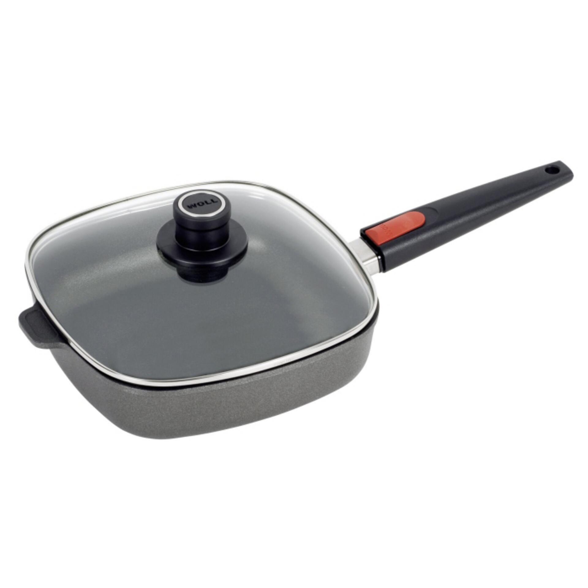 Woll Titanium Nowo 1520 N – Padella In Ghisa 20 Cm Con Manico Rimovibile – Rivestimento Antiaderente In Titanio – Adatta A Induzione