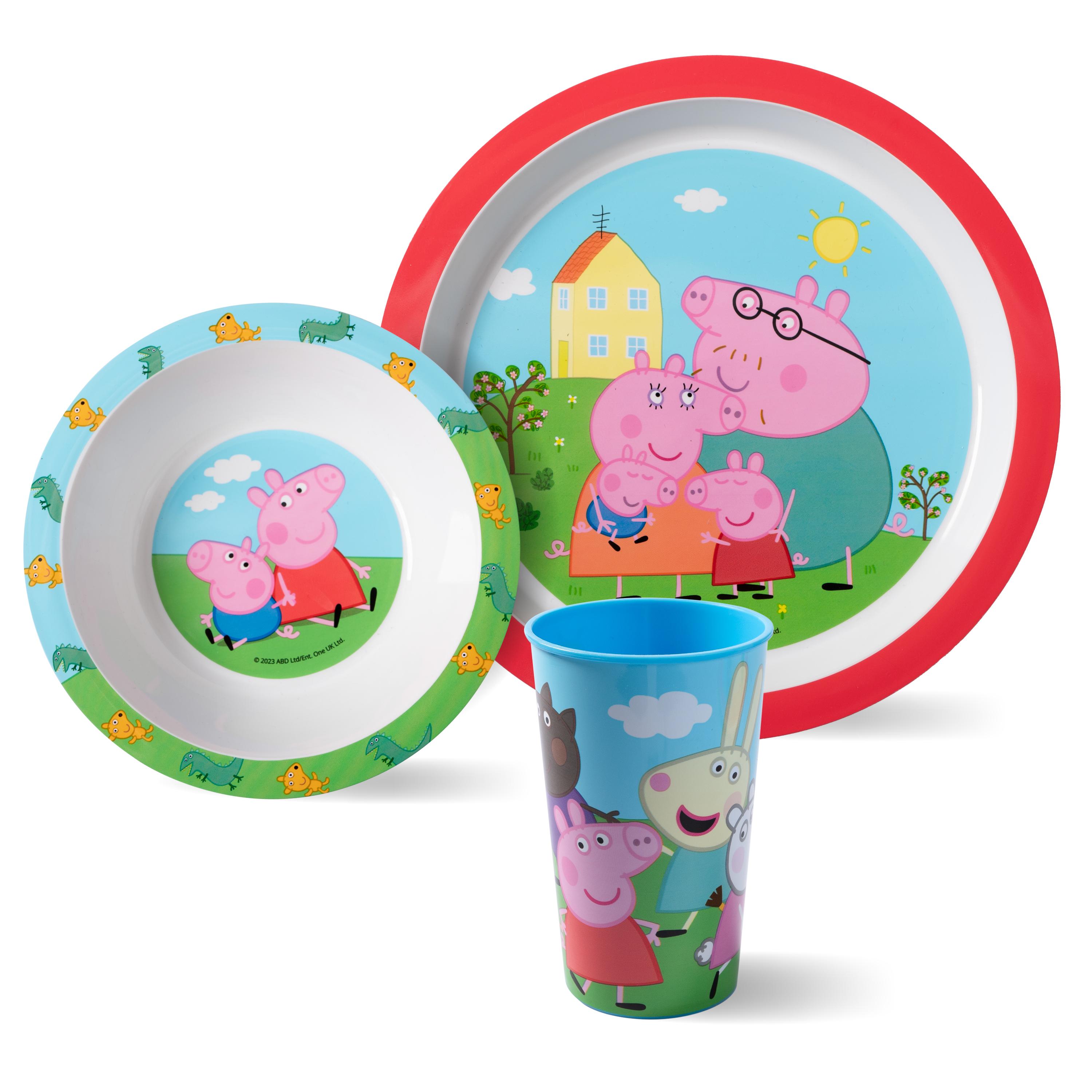 P:Os Frühstücksset "Peppa Pig" 3-teilig