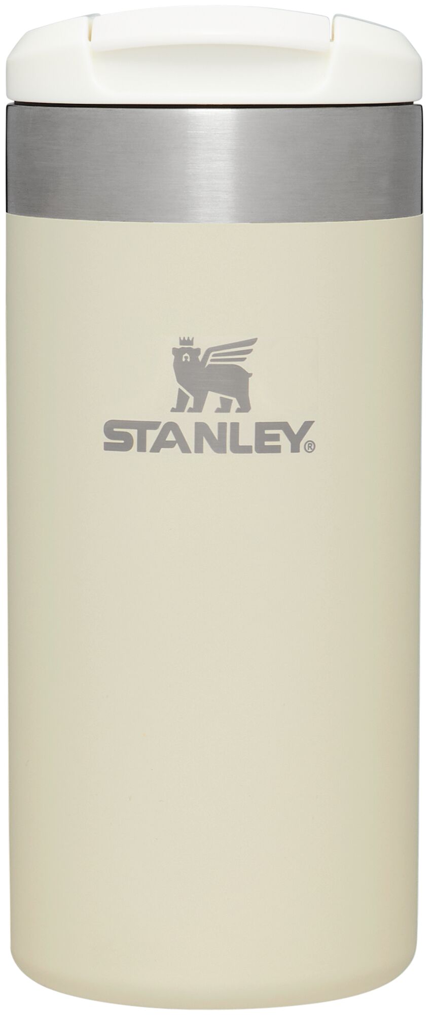 Stanley Isolierbecher The Aerolight Transit mug 0,35l Cream Metallic