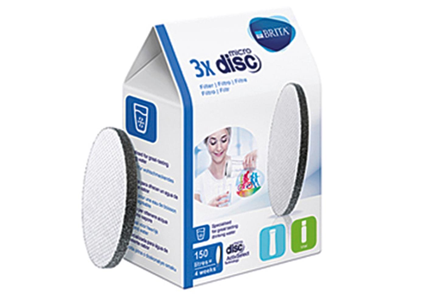 BRITA Wasserfilter Micro Disc 3er Pack BRITA Wasserfilter Micro Disc 3er Pack