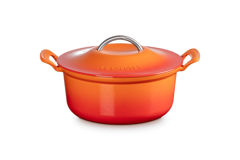Le Creuset Bräter rund Modern Heritage 26 cm Ofenrot