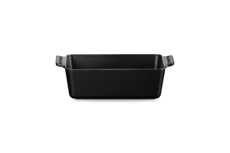 Le Creuset BACKFORM RECHTECKIG 23 x 13 CM SCHWARZ MATT
