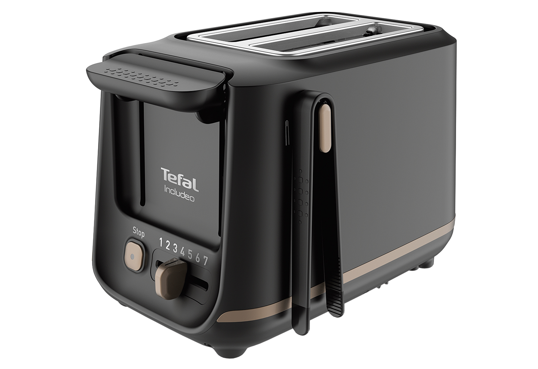 TEFAL Toaster TT5338 Includeo 2-Scheiben 850 Watt schwarz