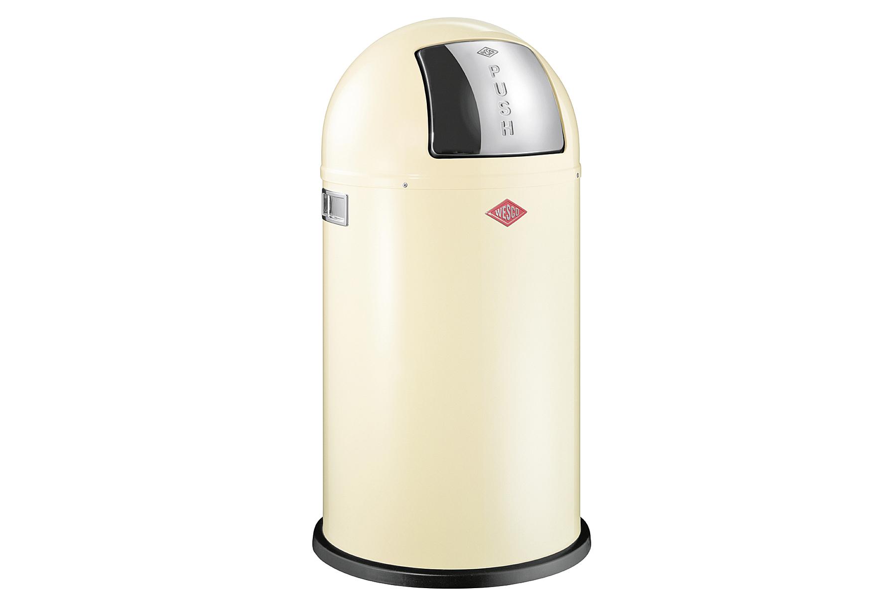 WESCO Abfallsammler "Pushboy" 50000 ml mandel