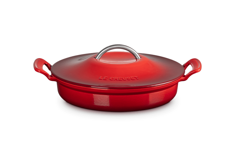 Le Creuset Gourmet-Profitopf Modern Heritage 28 cm Kirschrot