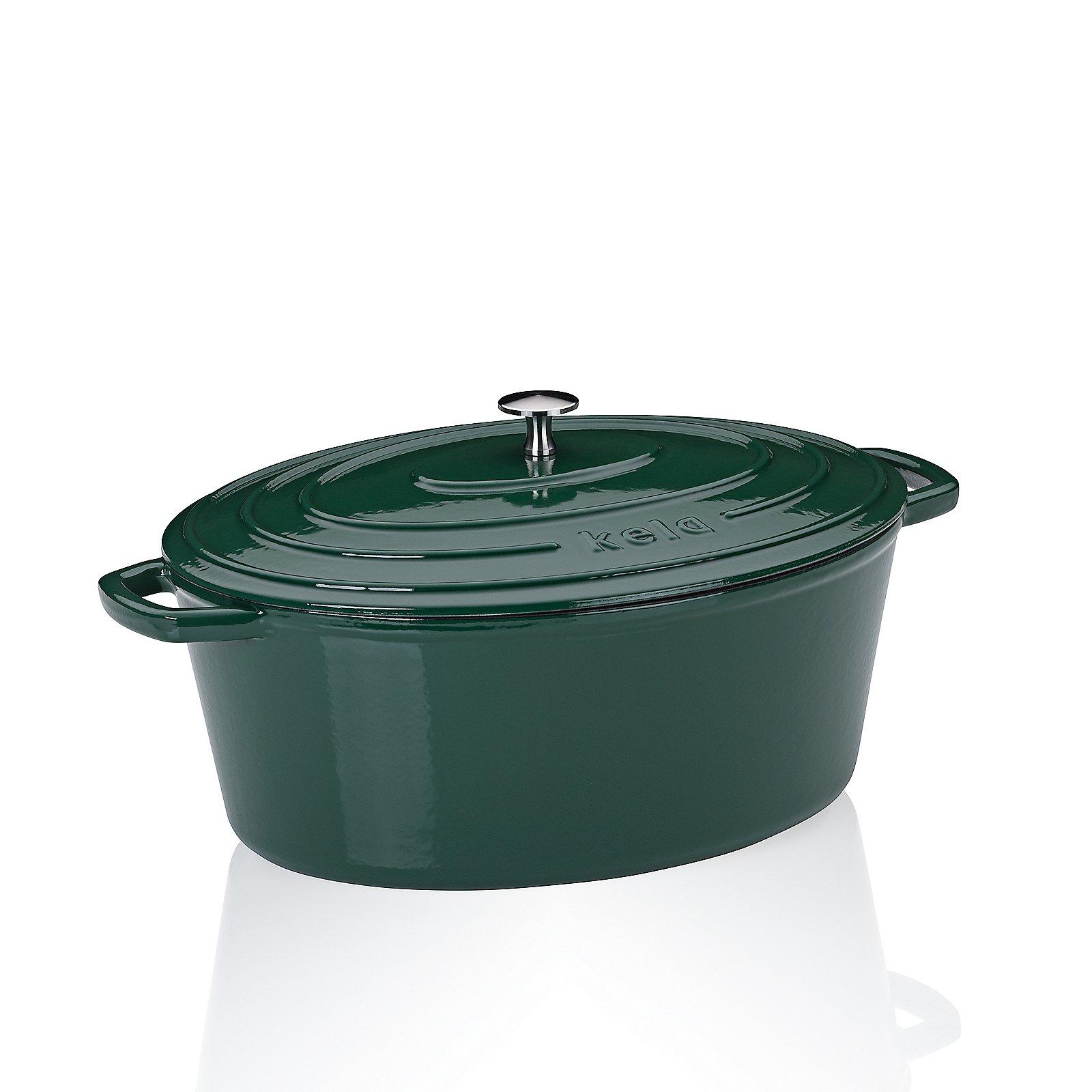 Kela Bräter oval Calido smaragdgrün 9300 ml