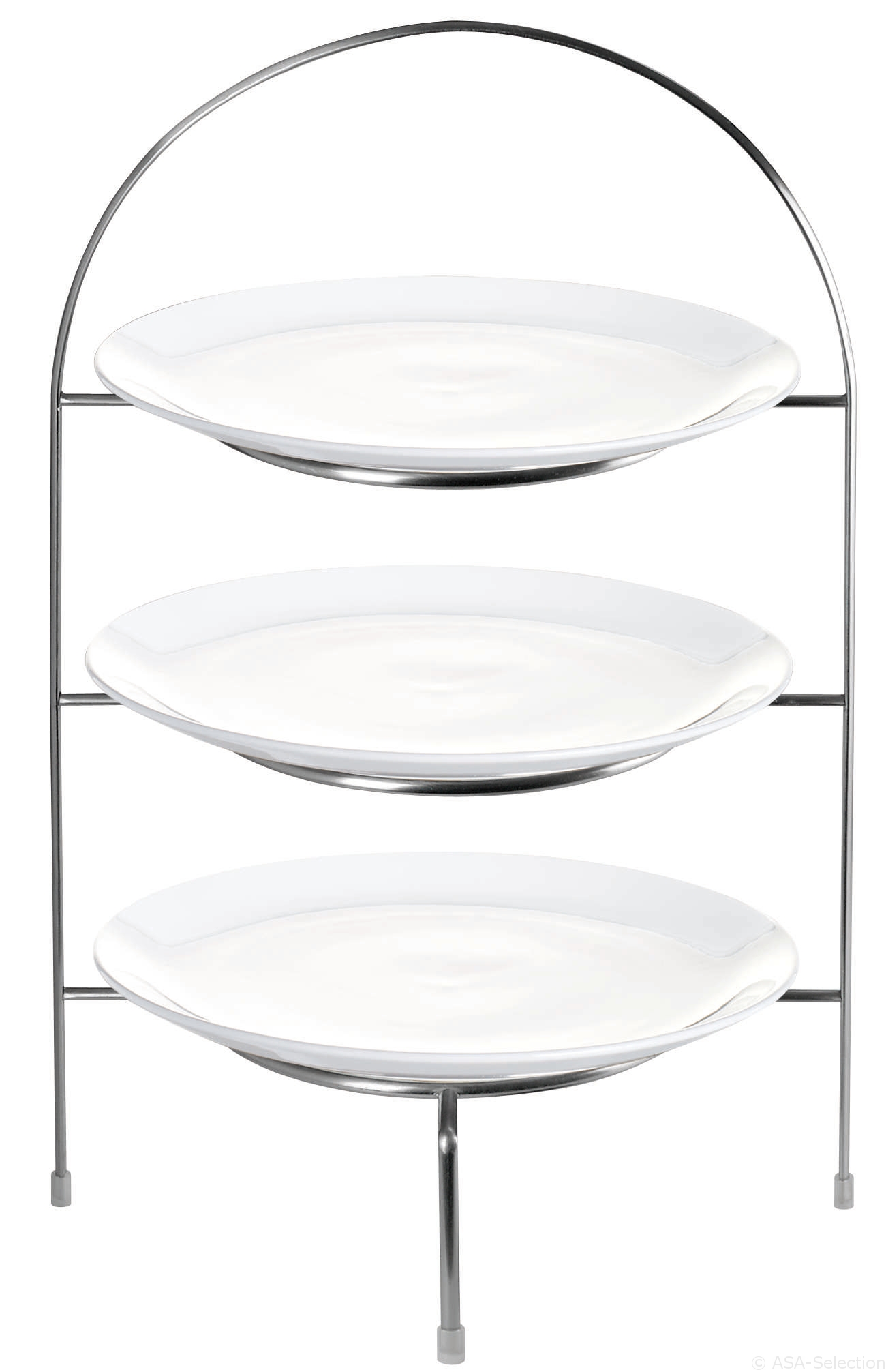 ASA atable Etagere 3-stufig für Essteller Durchmesser 27 cm, Höhe 49 cm ASA atable Etagere 3-stufig für Essteller Durchmesser 27 cm, Höhe 49 cm
