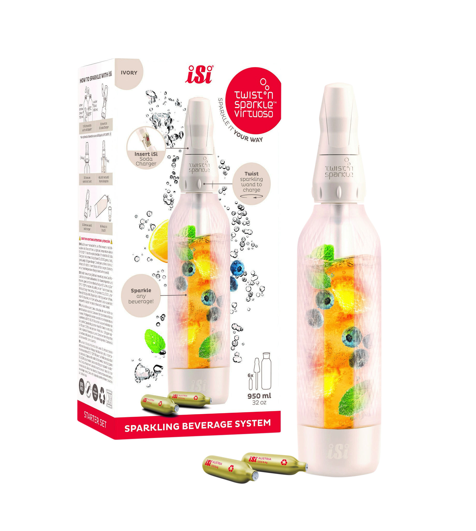 ISI Starter-Set "TwistnSparkle Virtuoso" 8-teilig