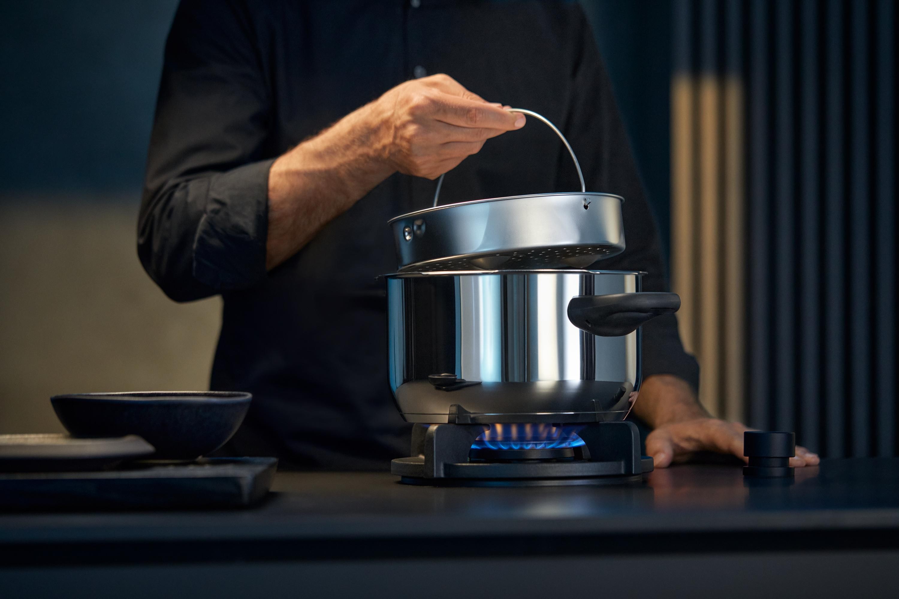 WMF Perfect One Pot Schnellkochtopf-Set 6,5+3,0l