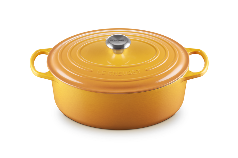 Le Creuset Bräter Signature oval 31 cm Nectar