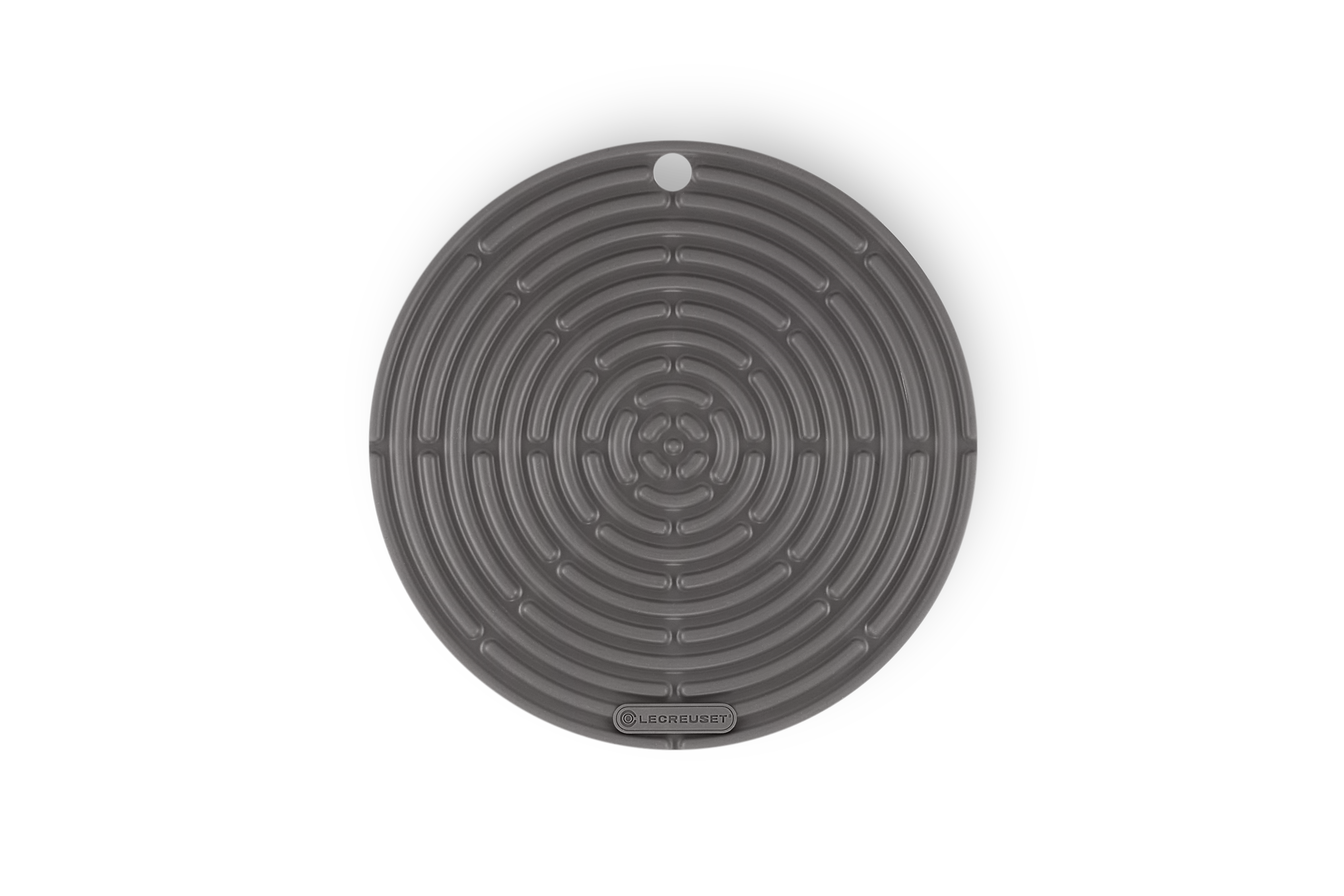 Le Creuset Topflappen Klassik, rund, 20 cm Flint