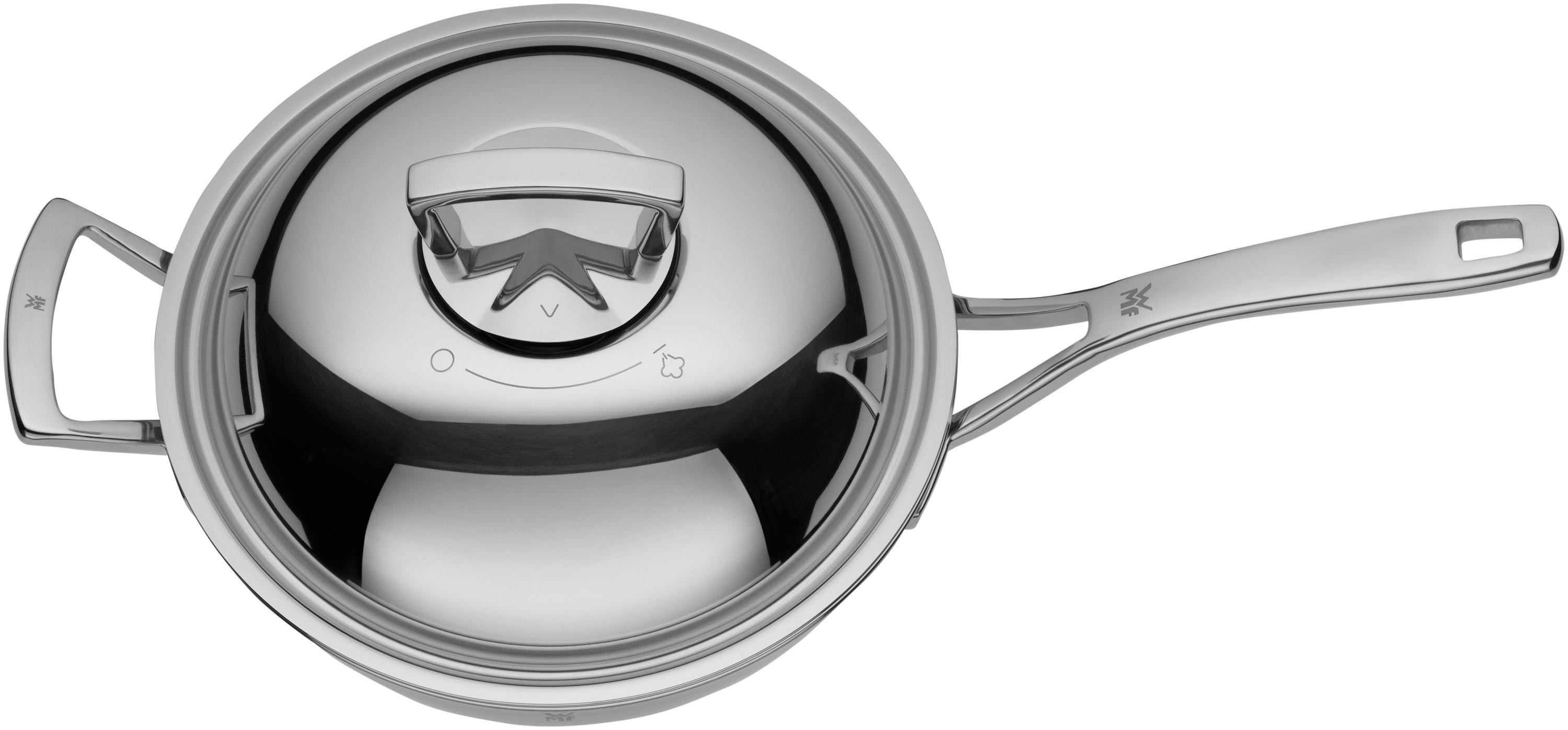 WMF Multiply Wok mit Edelstahldeckel, 28 cm