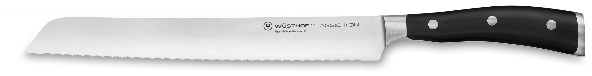 Wüsthof Classic Ikon Brotmesser Doppelwelle  Wüsthof Classic Ikon Brotmesser Doppelwelle