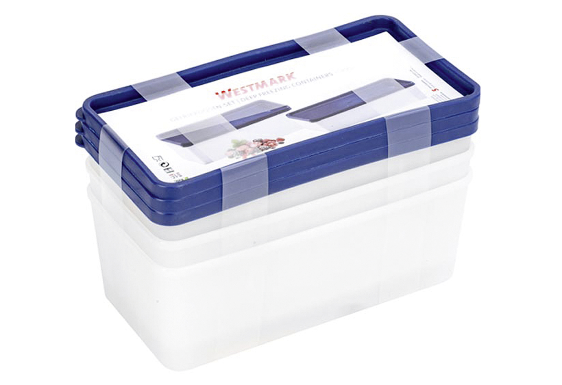 WESTMARK Gefrierdose Trio 1,5l 3Stück WESTMARK Gefrierdose Trio 1,5l 3Stück