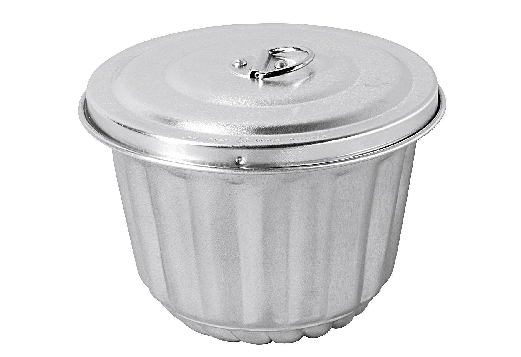 PATISSE Wasserbadform Ø 19 cm 2 ml silberfarben