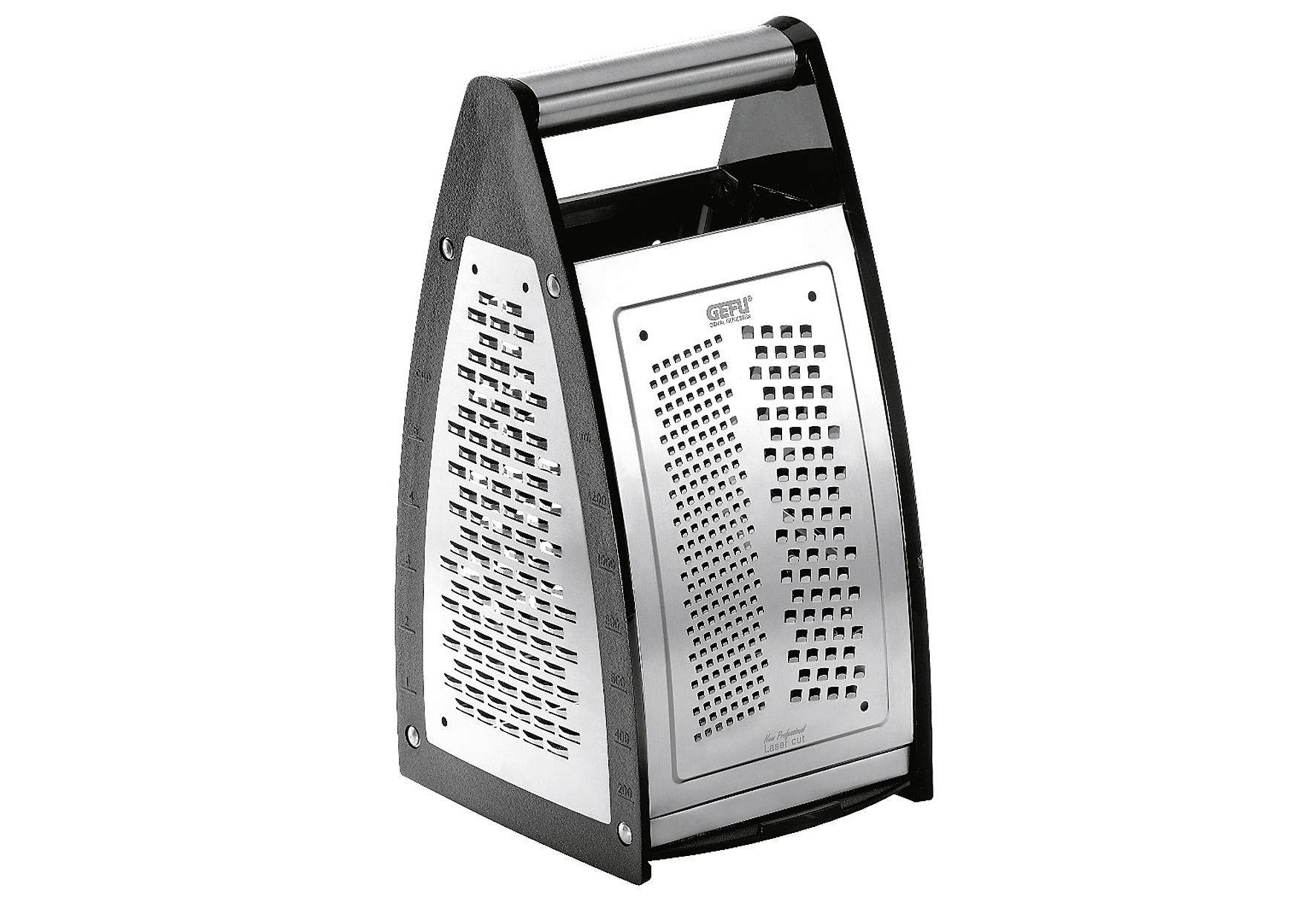 GEFU Vierkantreibe QUINTO schwarz/silber