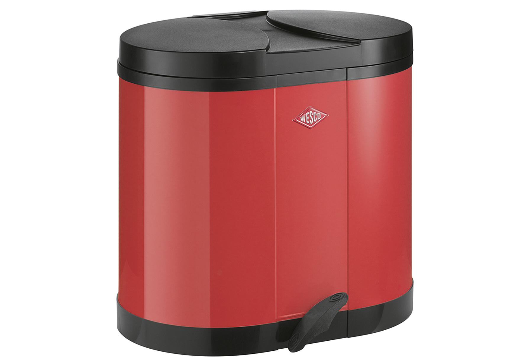 WESCO Tret-Ökoabfallsammler "Beta" 30000 ml rot