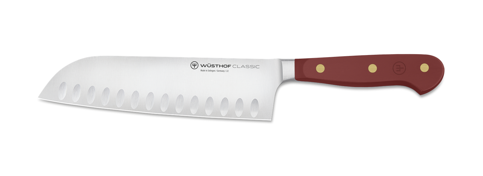 Wüsthof Classic Santoku mit Kullenschliff 17 cm