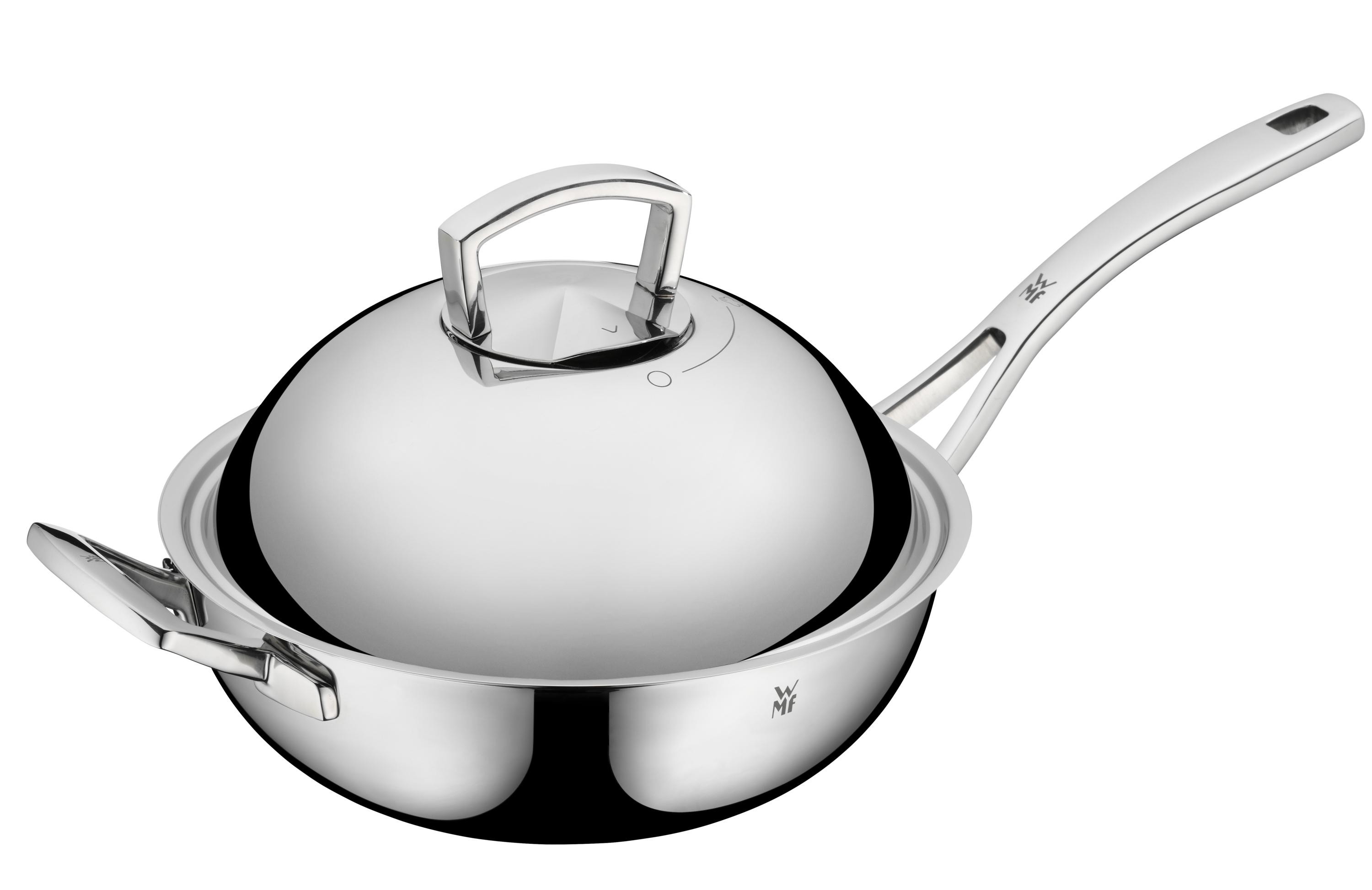 WMF Multiply Wok mit Edelstahldeckel, 28 cm