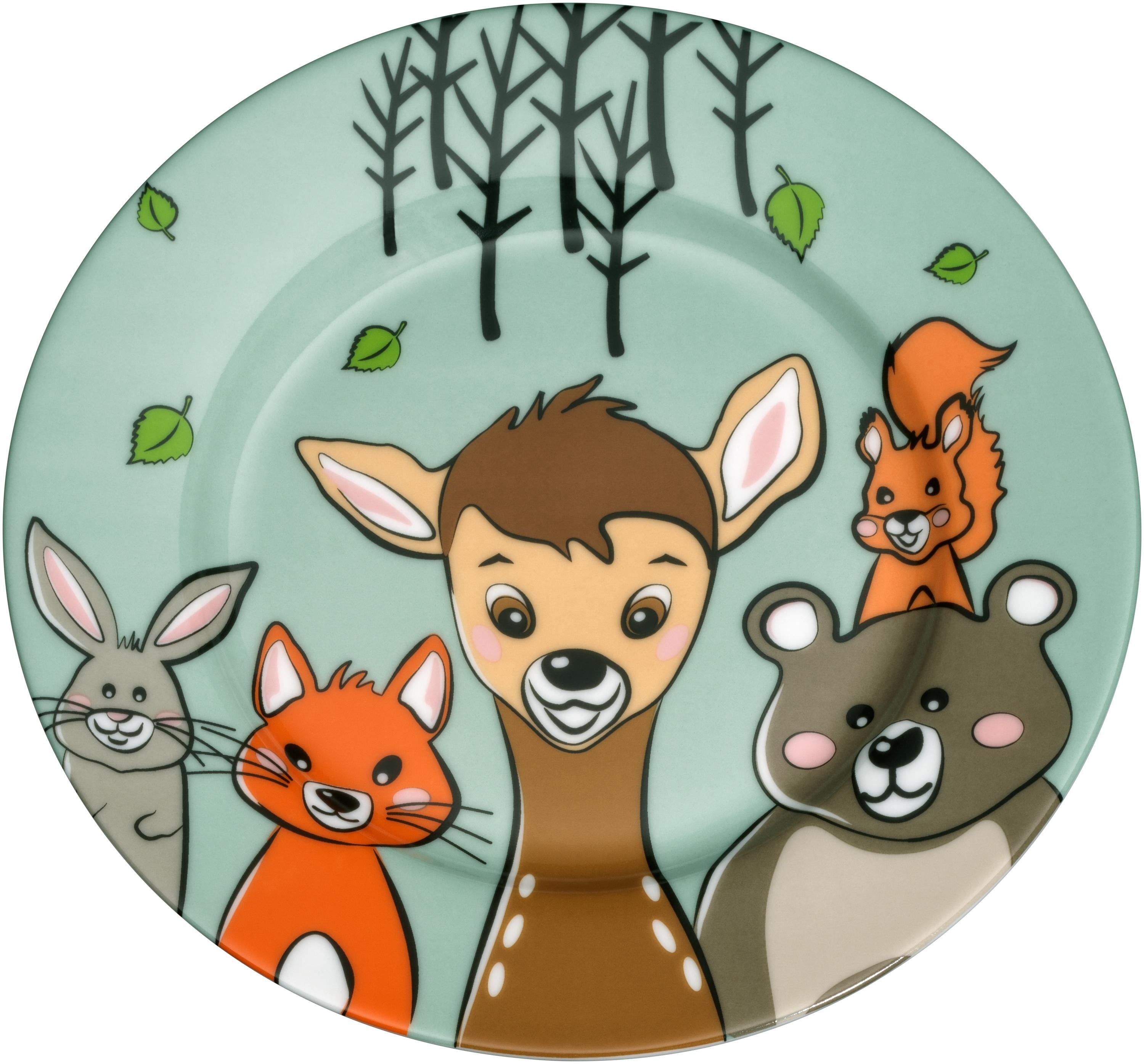 WMF Kindergeschirr-Set Forest Friends 4tl