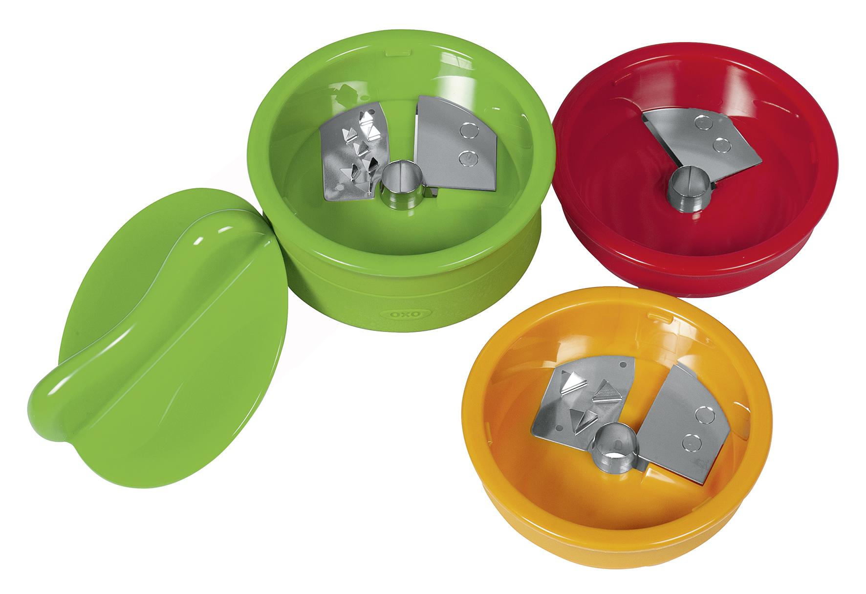 OXO Hand-Spiralschneider mit 3 Klingen mehrfarbig