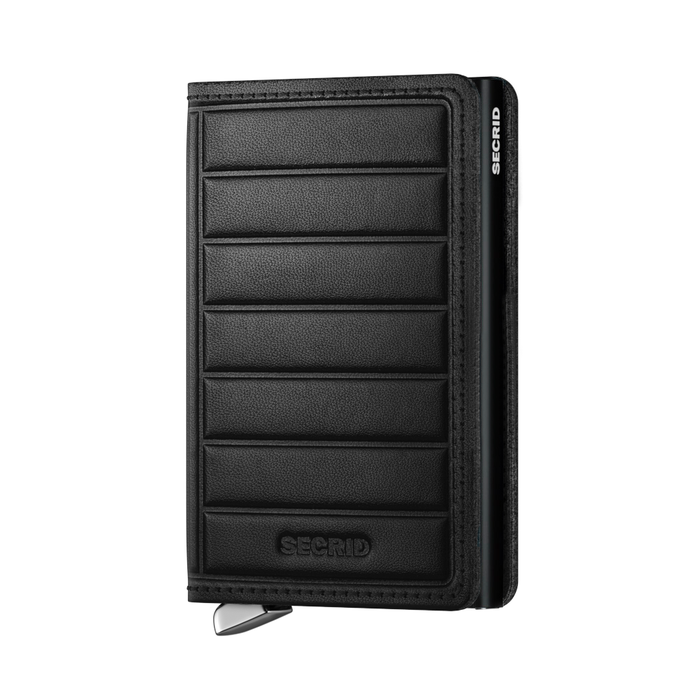 Secrid Slimwallet Emboss Lines Black