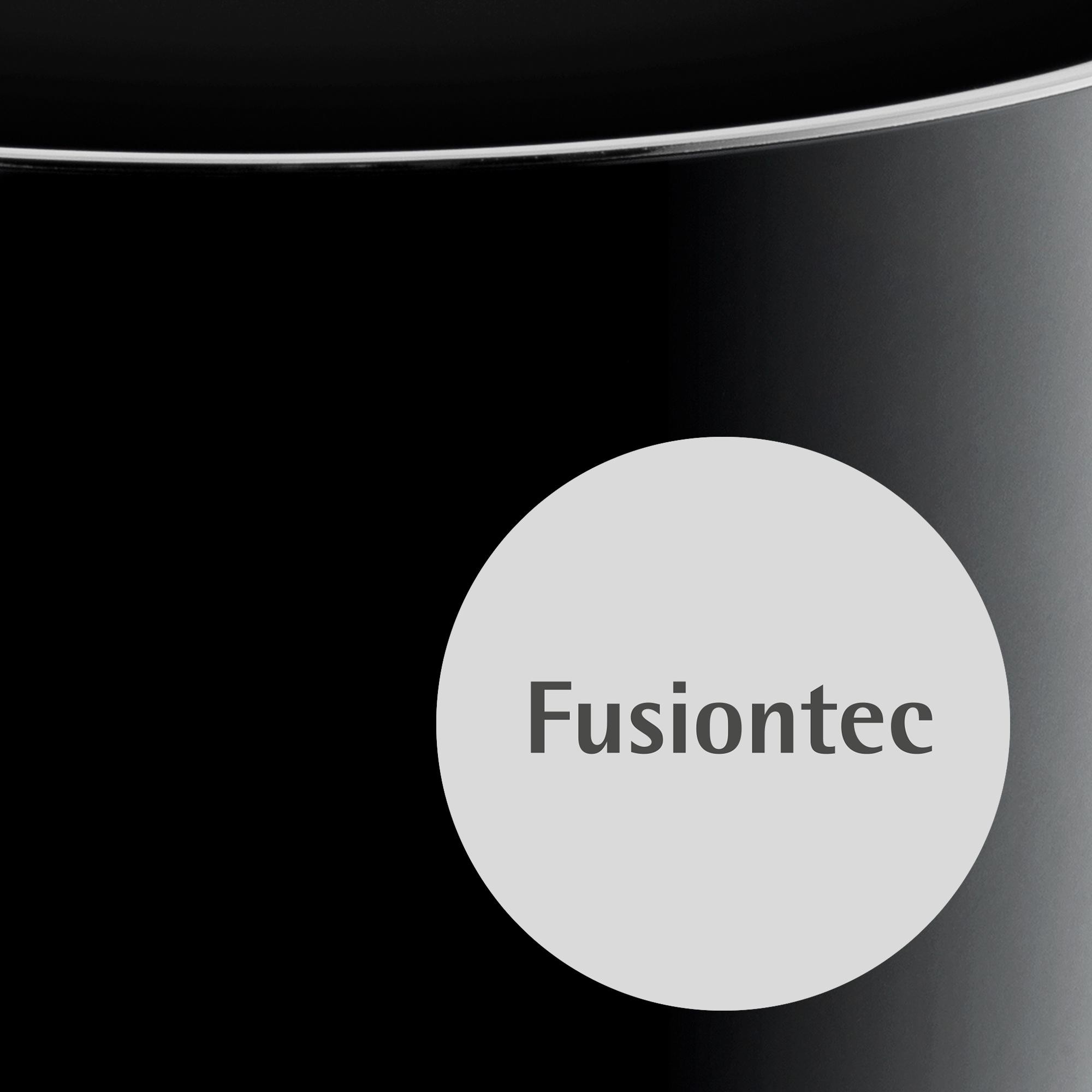 WMF Fusiontec Mineral Schmorpfanne mit Glasdeckel, 28 cm, Platinum
