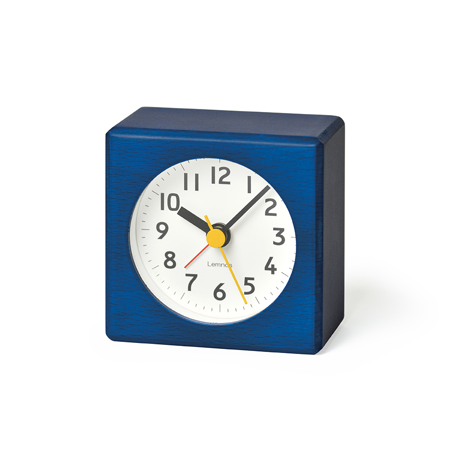 Lemnos Wecker farbe / blue
