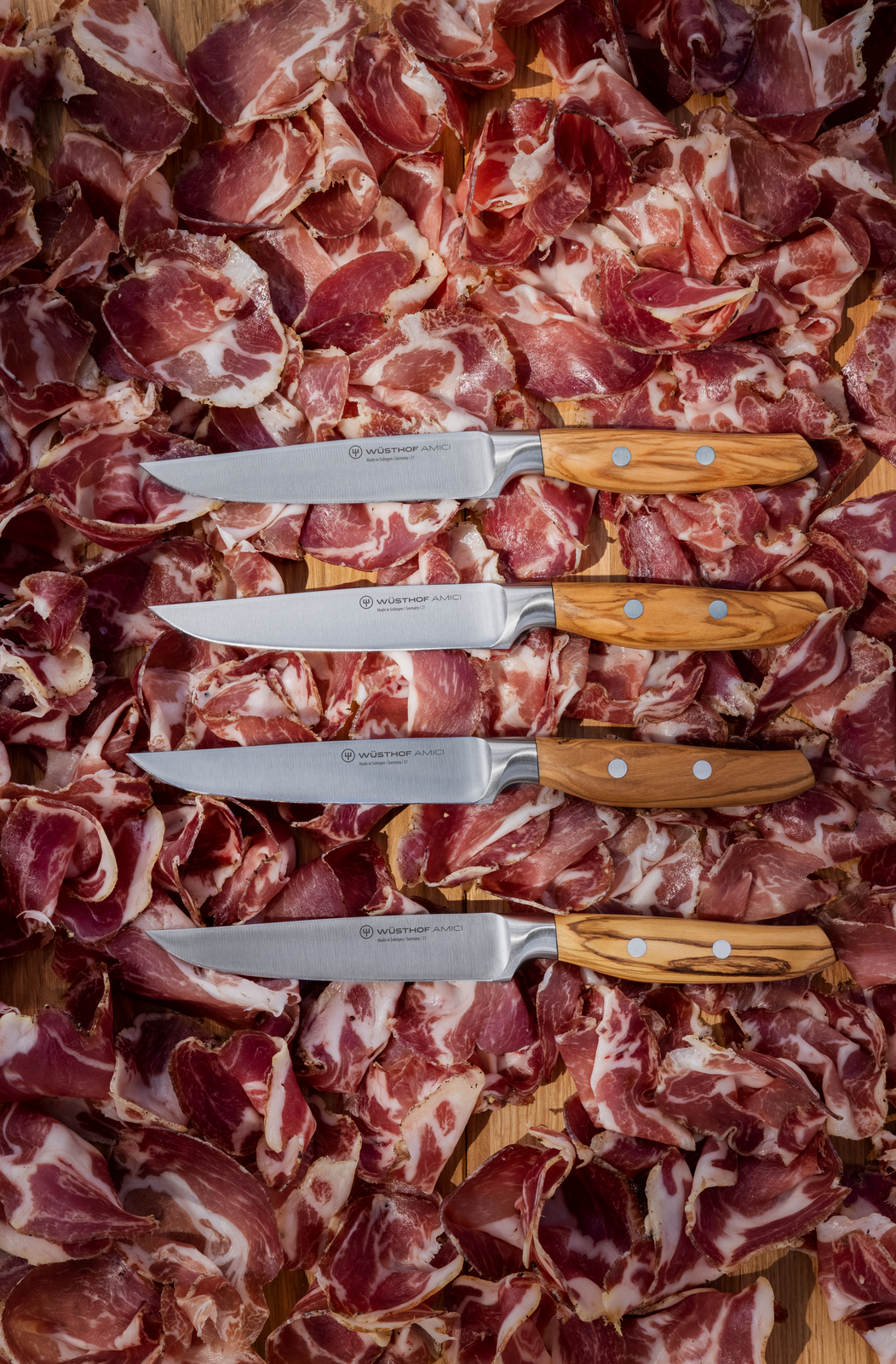 Wüsthof Amici Steakmesserset 4-teilig