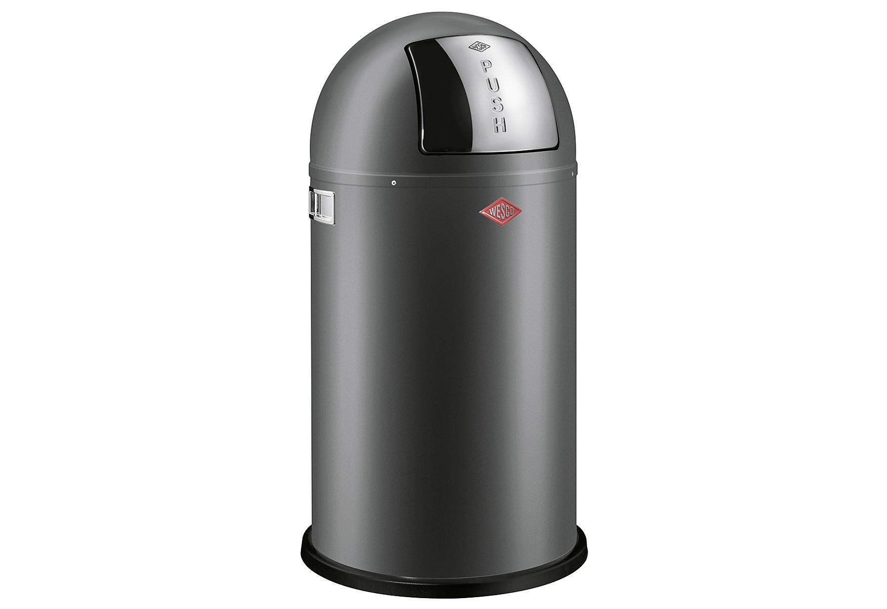 WESCO Abfallsammler "Pushboy" 50000 ml graphit matt