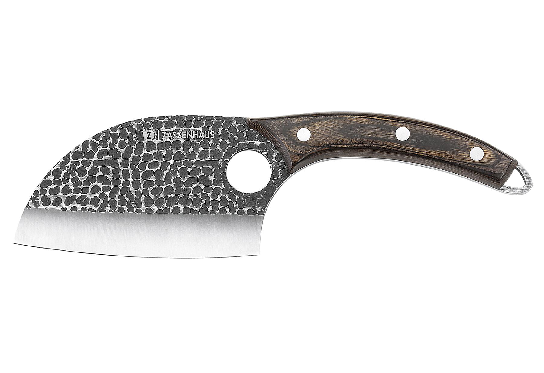 ZASSENHAUS Kochmesser KEEPER 12 cm anthrazit