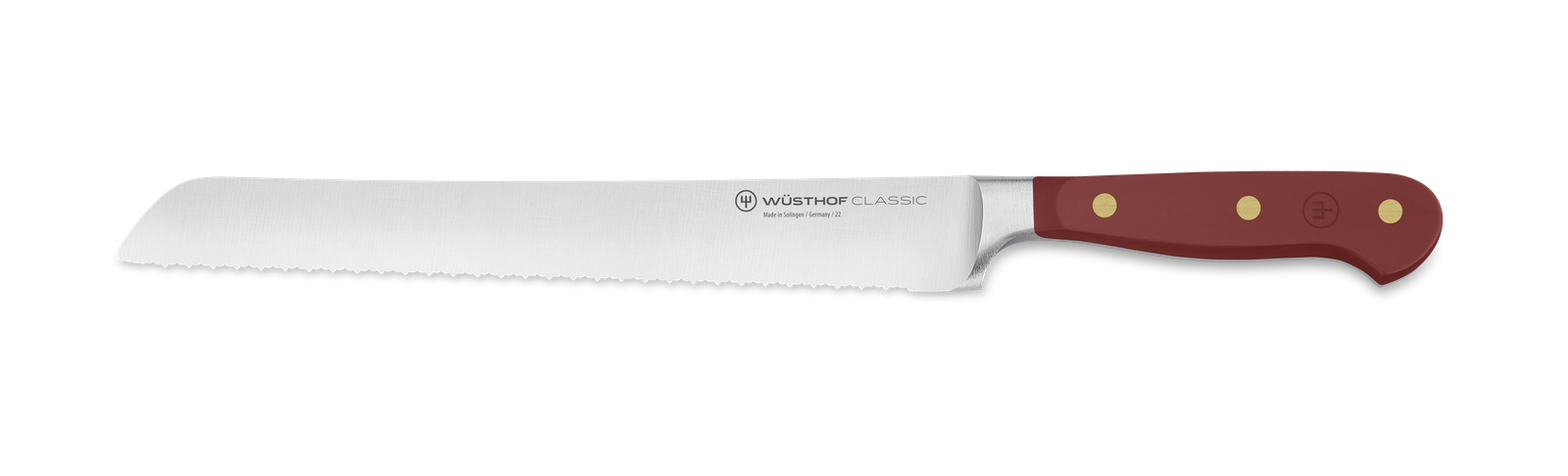 Wüsthof Classic Brotmesser mit Präzisions-Doppelwelle 23 cm