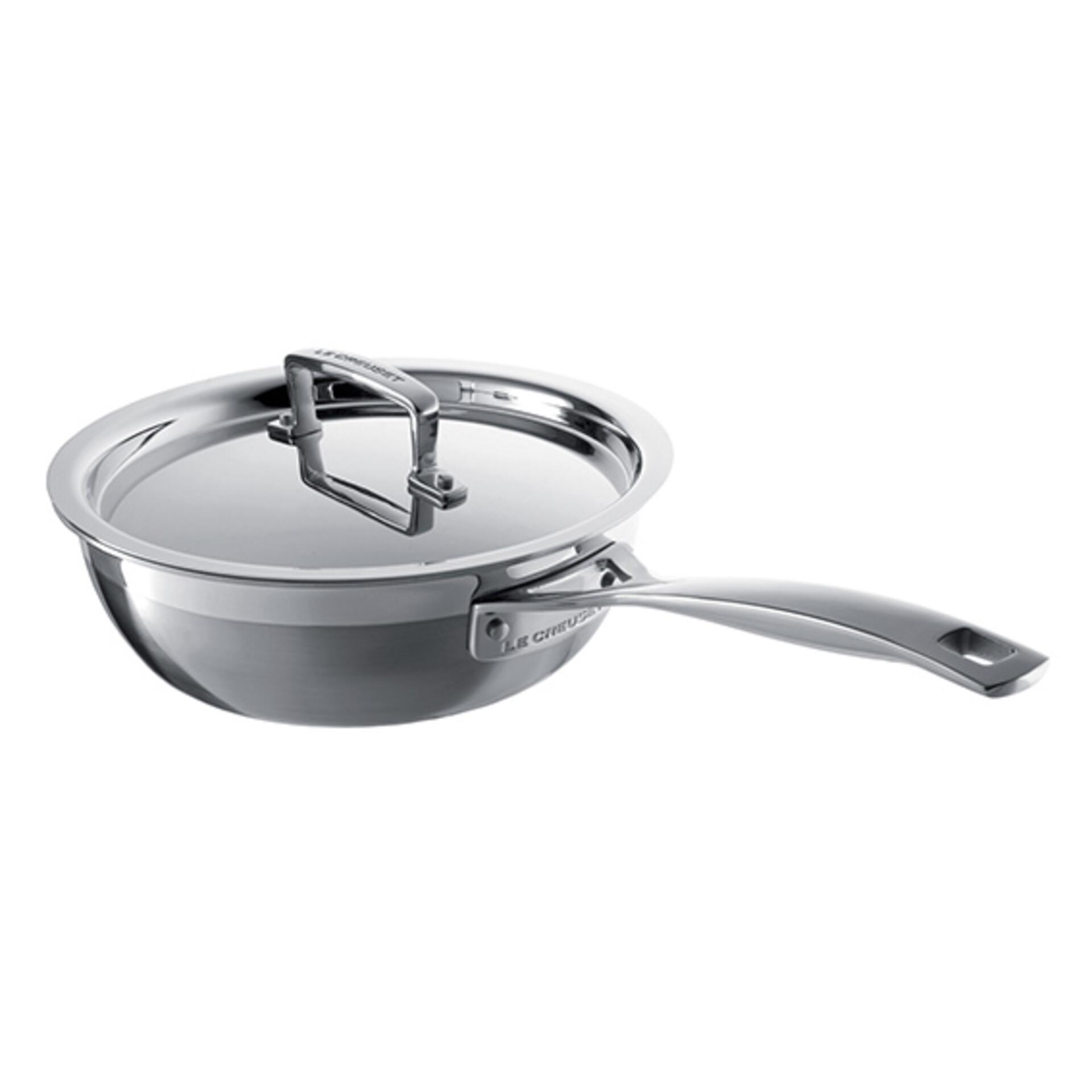 Tapa Antisalpicaduras Le Creuset - Acero Inoxidable, Para Sartenes 20-24cm